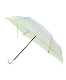 grove(グローブ)/切り継ぎプレーンミニ雨傘【晴雨兼用】/サックスブルー（090）