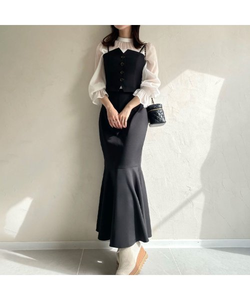 デザインビスチェマーメイドスカートセット 人気・おすすめ｜使いやすい・旅行におすすめ 品質保証 全国発送 日本国内発送・最短翌日お届け