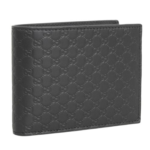 セール】GUCCI グッチ マイクロ グッチシマ 二つ折り 財布 札入れ 