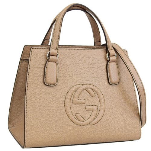 GUCCI グッチ インターロッキング G SOHO ソーホー ハンドバッグ 斜 