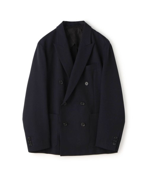 CABaN ライトウールギャバジン ダブルブレストジャケット 