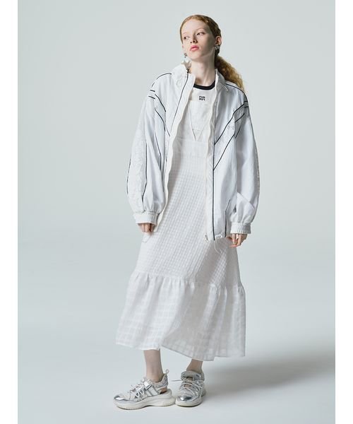 チェック柄ワンピース 予めご了承ください