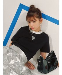 LILY BROWN(リリー ブラウン)/【WEB・一部店舗限定カラー】【LILY BROWN×MARY QUANT】クラシックコンパクトTシャツ/BLK
