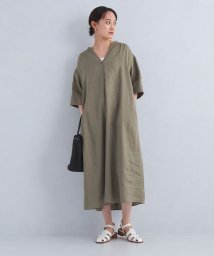 green label relaxing/［size SHORT/TALLあり］フレンチリネン シャツワンピース/505959049