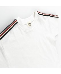 BRANSHES/【WEB限定/DRC/お肌に嬉しい綿100％】袖ラインテープ半袖TBIGシャツ/505959133