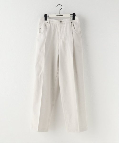 PULP(パルプ)/【NEONSIGN / ネオンサイン】INSIDE OUT WIDE DENIM SLACKS/ホワイトA