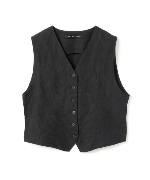 mizuiro ind リネンショートベスト UO1279499151(9867円)