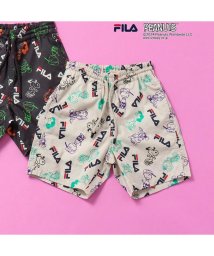 BREEZE/WEB限定 PEANUTS×FILA(フィラ)コラボ　総柄ハーフパンツ/505748151