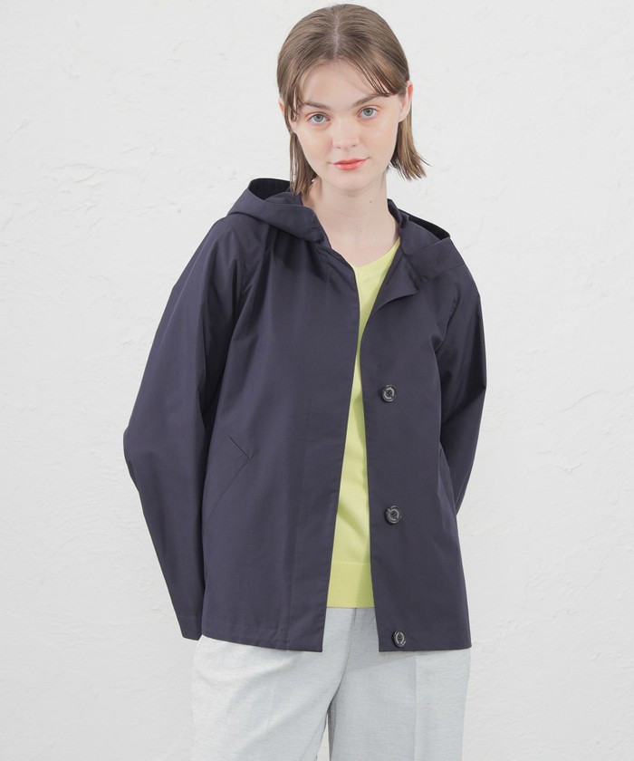 OS6650■マッキントッシュフィロソフィ■ショート丈ブルゾン ブルー系｜ブルゾン｜MACKINTOSH PHILOSOPHY(マッキントッシュ