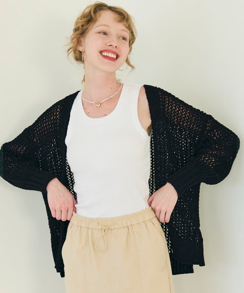 ローゲージカーディガン（長袖/無地/前開き/羽織り/カギ編み） 人気・おすすめ｜使いやすい・旅行におすすめ セール中 全国発送 国内発送対応