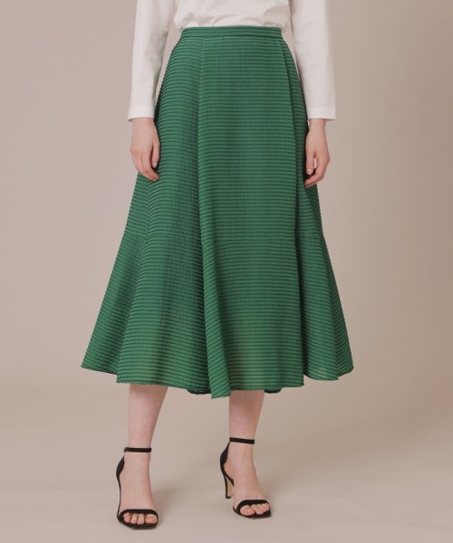 セール】【エクラ掲載】タックボーダースカート(505933347  