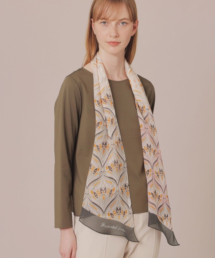 MACKINTOSH LONDON 剣先スカーフ フローラル剣先スカーフ(505933757)｜阪急百貨店公式通販サイト