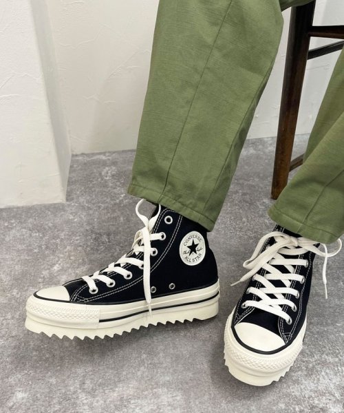 fredy emue(フレディエミュ)/【CONVERSE】オールスター シャークソール HI　スニーカー/ブラック