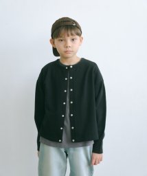 green label relaxing （Kids）/【WEB限定】裏毛カーディガン（ブラック）140cm－160cm/505936158