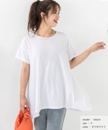 ad thie/イレギュラーヘム チュニックTシャツ 夏服 夏/505938012