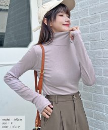 ad thie/ 滑らかストレッチ素材プレーンタートル 秋 秋服 冬/505938039