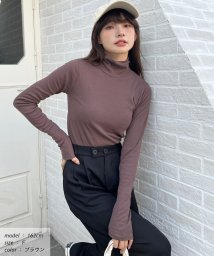 ad thie/ 滑らかストレッチ素材プレーンタートル 秋 秋服 冬/505938039