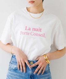 Rouge vif la cle/バックスクエアロゴTシャツ/505939420