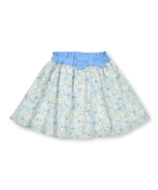 BeBe Petits Pois Vert/【お揃い】ウエストベルト風花柄スカート(95~150cm)/505940232