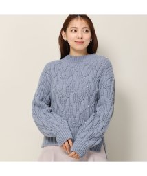 MISCH MASCH/ミドルケーブルパール刺繍ニット/MM338318/505953676