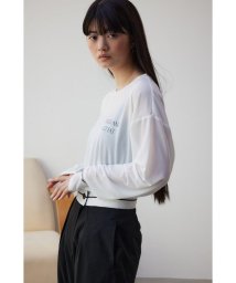 AZUL by moussy/シアーロゴロンT/505954305