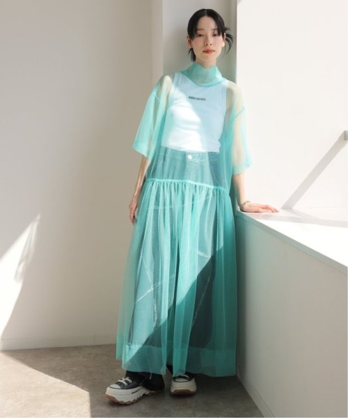 JOINT WORKS(ジョイントワークス)/【ANNA SUI NYC / アナスイエヌワイシー】Tulle side ribbon dress/グリーンC