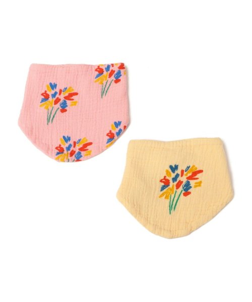 SHIPS KIDS(シップスキッズ)/BOBO CHOSES:BIB SET/ピンク