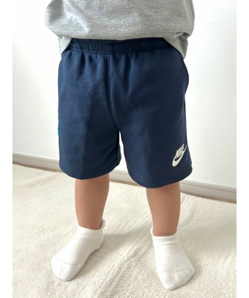 NIKE(ナイキ)/トドラー(90－100cm) ショートパンツ NIKE(ナイキ) NKB B NSW FT SHORT/NAVY