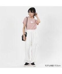 MARY QUANT(マリークヮント)/オールドスタイルロゴ Tシャツ/ピンク