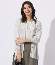 J.PRESS LADIES/【WEB限定カラーあり・洗える】SILKY RAYON STRETCH カーディガン/505967269