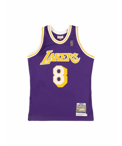 Mitchell & Ness(ミッチェルアンドネス)/コービー・ブライアント レイカーズ ロード オーセンティックジャージ 1996－97 LOS ANGELES LAKERS NBA AUTHENTIC HOME/PURPLE