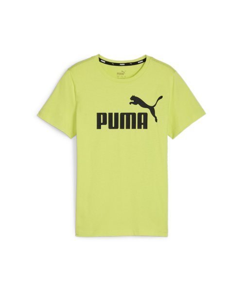 PUMA(プーマ)/キッズ ボーイズ ESS ロゴ 半袖 Tシャツ 120－160cm/LIMESHEEN