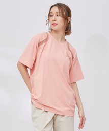 NERGY(ナージー)/【一部WEB限定カラー・大人気商品！】UV & 吸水速乾 メッシュ切替Tシャツ/ピンク（63）