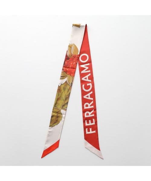 FERRAGAMO(フェラガモ)/SALVATORE FERRAGAMO スカーフ 32 0826 ツイリー リバーシブル/その他系1