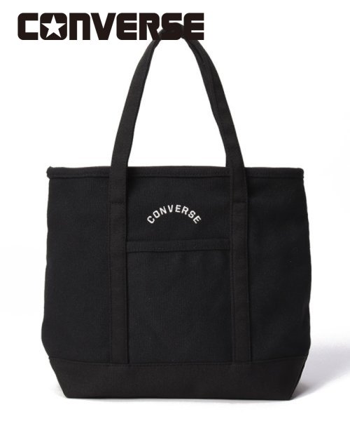 CONVERSE(コンバース)/CONVERSE ARCH TOTE BAG S/ﾌﾞﾗｯｸ