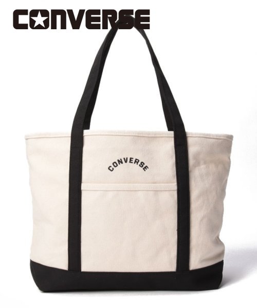 CONVERSE(CONVERSE)/CONVERSE ARCH TOTE BAG L/ｱｲﾎﾞﾘｰ