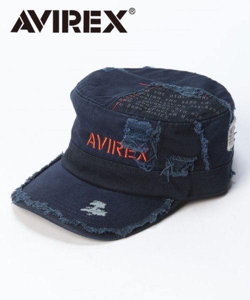 AVIREX(AVIREX)/AVIREX ダメージワークキャップ/ﾈｲﾋﾞｰ