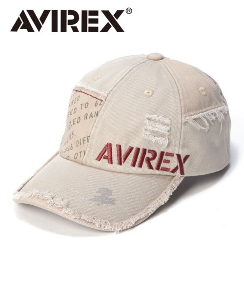 AVIREX(AVIREX)/AVIREX ダメージキャップ/ﾍﾞｰｼﾞｭ