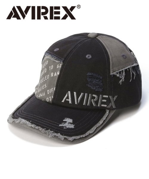 AVIREX(AVIREX)/AVIREX ダメージキャップ/ﾌﾞﾗｯｸ