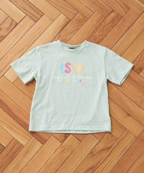 COMME CA ISM KIDS(コムサイズム（キッズ）)/グラフィックプリント 半袖Tシャツ/ミント
