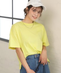 ad thie/ドロップショルダー ショート丈シンプルTシャツ 夏服 夏/505937984