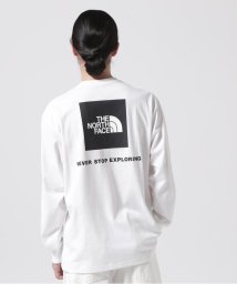 LHP(エルエイチピー)/THE NORTH FACE/ザ・ノースフェイス/L/S Back Square Logo Tee/バックスクエアロゴロンT/ホワイト