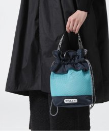 B'2nd(ビーセカンド)/Risley(リズレー) NEWメッシュフリルBAG/ネイビー