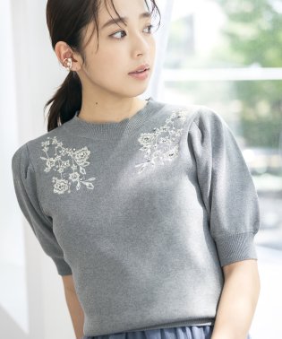 MISCH MASCH/スターシルバー刺繍ニット/MM328313/505958758