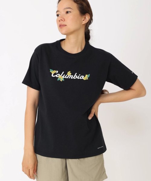 Columbia(コロンビア)/ウィメンズチャールズドライブショートスリーブTシャツ/ブラック