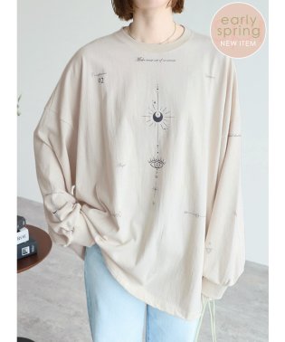 reca/タトゥーデザインプリントTシャツ(R24111－k)/505968569