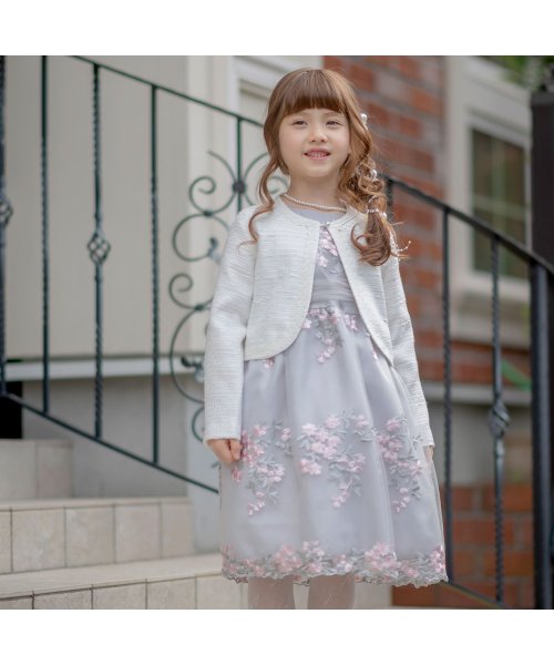 セール】花刺繍チュールレースドレス(505968696) | キャサリンコテージ  