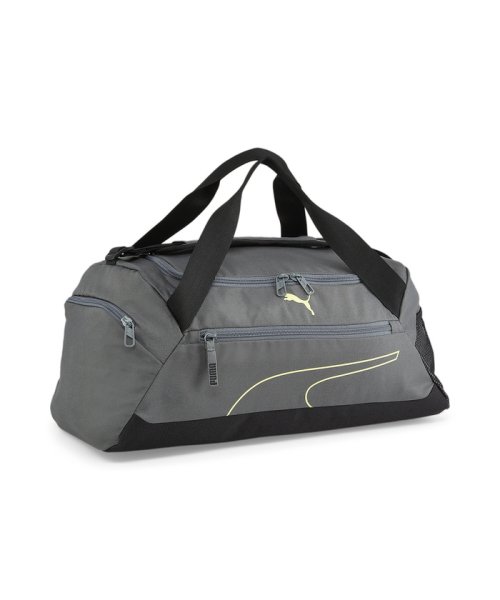 PUMA(プーマ)/ユニセックス ファンダメンタル スポーツバッグ S 27L/MINERALGRAY-LIMESHEEN