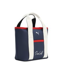 PUMA(PUMA)/ユニセックス ゴルフ ベーシック ラウンド トートバッグ 6L/DEEPNAVY-BRIGHTWHITE-STRONGRED