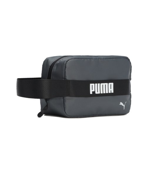 PUMA(プーマ)/ユニセックス ゴルフ PF ラウンド ポーチ/SLATESKY-PUMABLACK